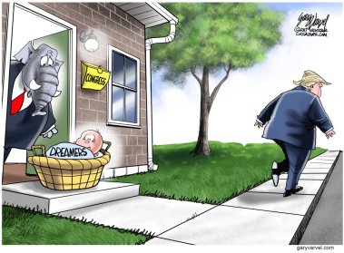 Trump DACA cartoon 2