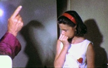 father scolding crop