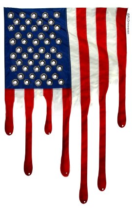 Las Vegas shooting flag